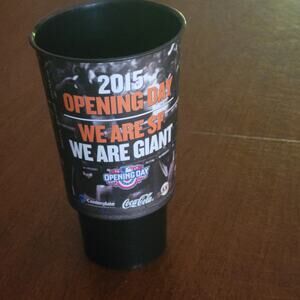 Words Champions 2014 SF Giants Baseball Stadium Collectible Cup